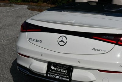 2024 Mercedes-Benz CLE 300 4MATIC® Cabriolet W/Navigation & 12 Miles