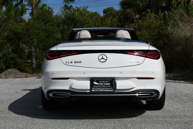 2024 Mercedes-Benz CLE 300 4MATIC® Cabriolet W/Navigation & 12 Miles