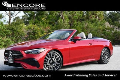 2024 Mercedes-Benz CLE 300 4MATIC® Cabriolet W/AMG® Line Package