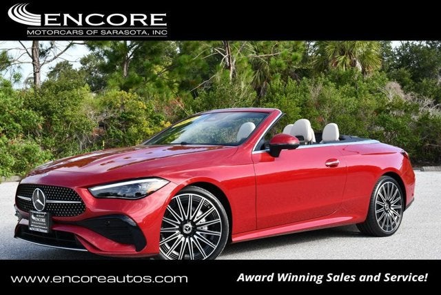 2024 Mercedes-Benz CLE 300 4MATIC® Cabriolet W/AMG® Line Package