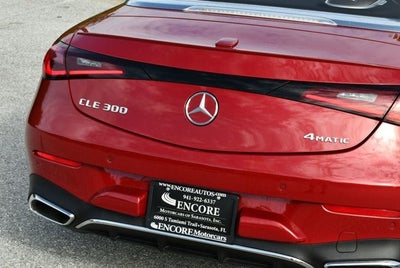2024 Mercedes-Benz CLE 300 4MATIC® Cabriolet W/AMG® Line Package