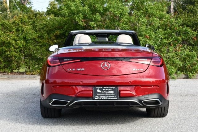 2024 Mercedes-Benz CLE 300 4MATIC® Cabriolet W/AMG® Line Package