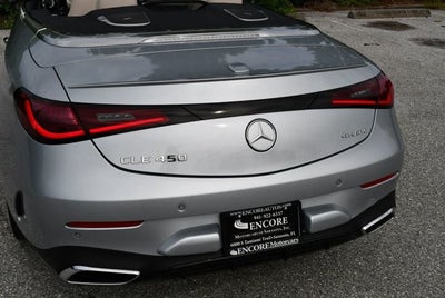 2026 Mercedes-Benz CLE 450 4MATIC® Cabriolet W/Pinnacle Trim & Night Package