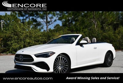 2024 Mercedes-Benz CLE 450 CLE 450 4MATIC® Cabriolet W/Navigation