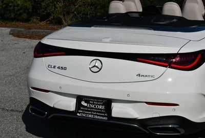 2024 Mercedes-Benz CLE 450 CLE 450 4MATIC® Cabriolet W/Navigation