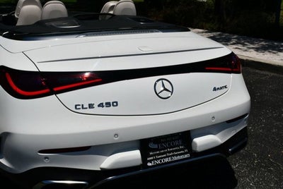 2025 Mercedes-Benz CLE 450 CLE 450 4MATIC® Cabriolet W/Navigation