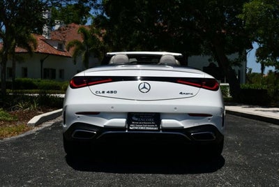 2025 Mercedes-Benz CLE 450 CLE 450 4MATIC® Cabriolet W/Navigation