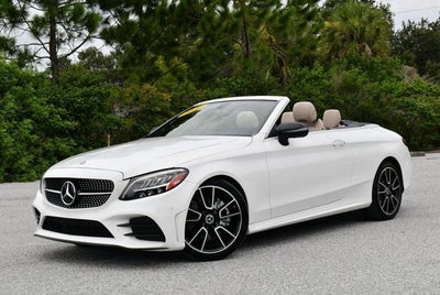 2021 Mercedes-Benz C 300 C 300 Cabriolet W/Parking Assistance, Night and AMG® Line Pkgs.