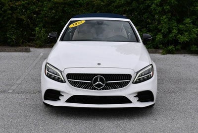 2021 Mercedes-Benz C 300 C 300 Cabriolet W/Parking Assistance, Night and AMG® Line Pkgs.