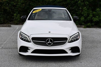 2021 Mercedes-Benz C 300 C 300 Cabriolet W/Parking Assistance, Night and AMG® Line Pkgs.