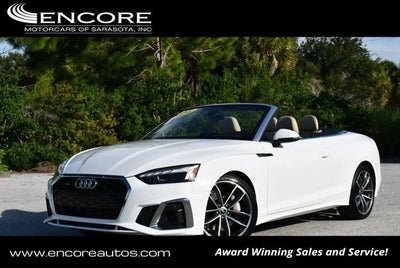 2024 Audi A5 Cabriolet S Line Premium Plus 45 TFSI quattro W/19" Wheel Package