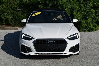 2024 Audi A5 Cabriolet S Line Premium Plus 45 TFSI quattro W/19" Wheel Package
