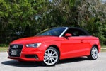 2015 Audi A3 2 Door Cabriolet FWD 1.8T Premium W/Driver Assistance Package