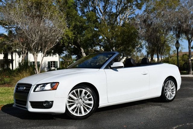 2012 Audi A5 2 Door Cabriolet Auto quattro 2.0T Premium W/Convenience Package