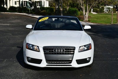2012 Audi A5 2 Door Cabriolet Auto quattro 2.0T Premium W/Convenience Package