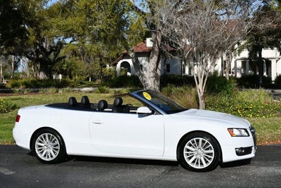 2012 Audi A5 2 Door Cabriolet Auto quattro 2.0T Premium W/Convenience Package
