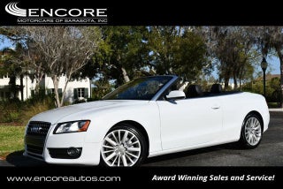 2012 Audi A5 2 Door Cabriolet Auto quattro 2.0T Premium W/Convenience Package