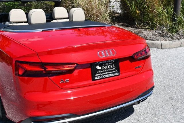 2022 Audi A5 Cabriolet Premium Plus 45 TFSI quattro W/Bang & Olufsen 3D Sound System