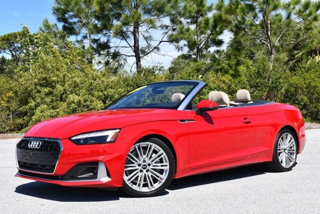 2022 Audi A5 Cabriolet Premium Plus 45 TFSI quattro W/Bang & Olufsen 3D Sound System