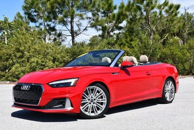 2022 Audi A5 Cabriolet Premium Plus 45 TFSI quattro W/Bang & Olufsen 3D Sound System