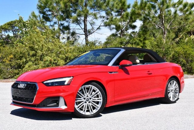 2022 Audi A5 Cabriolet Premium Plus 45 TFSI quattro W/Bang & Olufsen 3D Sound System