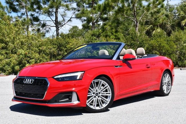 2022 Audi A5 Cabriolet Premium Plus 45 TFSI quattro W/Bang & Olufsen 3D Sound System