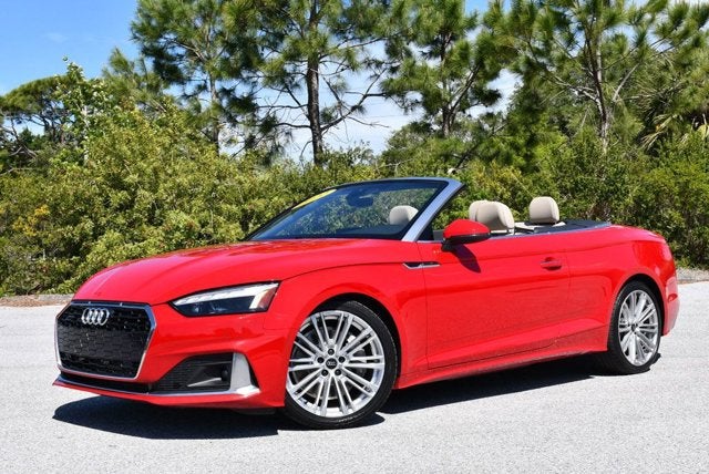 2022 Audi A5 Cabriolet Premium Plus 45 TFSI quattro W/Bang & Olufsen 3D Sound System