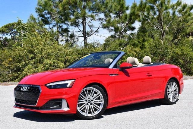 2022 Audi A5 Cabriolet Premium Plus 45 TFSI quattro W/Bang & Olufsen 3D Sound System