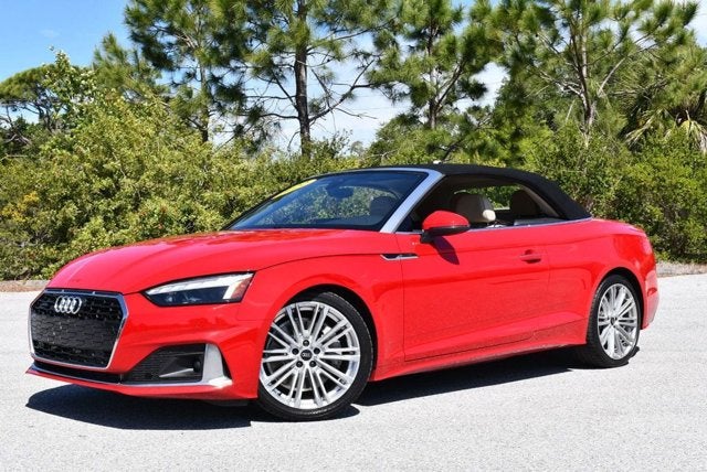 2022 Audi A5 Cabriolet Premium Plus 45 TFSI quattro W/Bang & Olufsen 3D Sound System