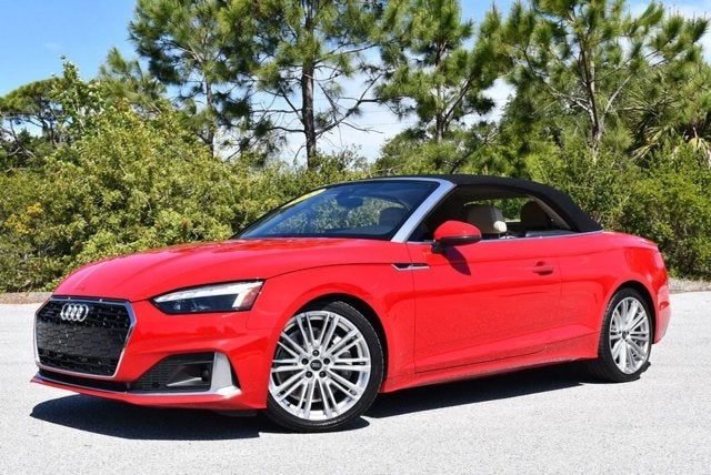 2022 Audi A5 Cabriolet Premium Plus 45 TFSI quattro W/Bang & Olufsen 3D Sound System