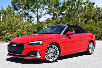 2022 Audi A5 Cabriolet Premium Plus 45 TFSI quattro W/Bang & Olufsen 3D Sound System