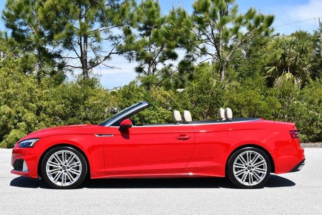 2022 Audi A5 Cabriolet Premium Plus 45 TFSI quattro W/Bang & Olufsen 3D Sound System