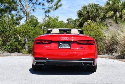 2022 Audi A5 Cabriolet Premium Plus 45 TFSI quattro W/Bang & Olufsen 3D Sound System