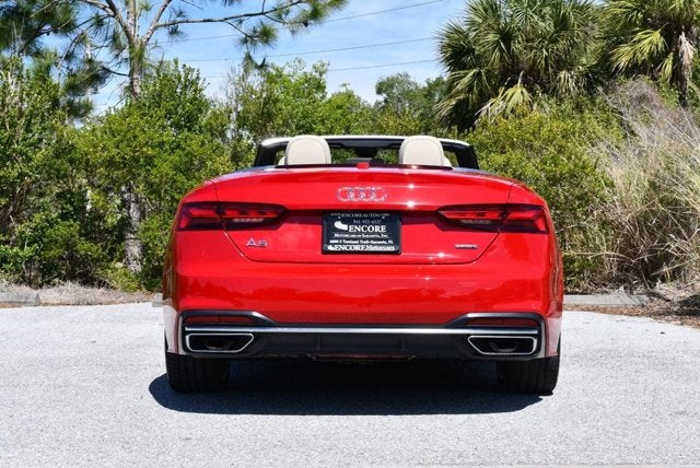 2022 Audi A5 Cabriolet Premium Plus 45 TFSI quattro W/Bang & Olufsen 3D Sound System