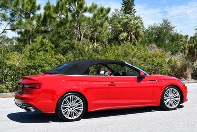 2022 Audi A5 Cabriolet Premium Plus 45 TFSI quattro W/Bang & Olufsen 3D Sound System