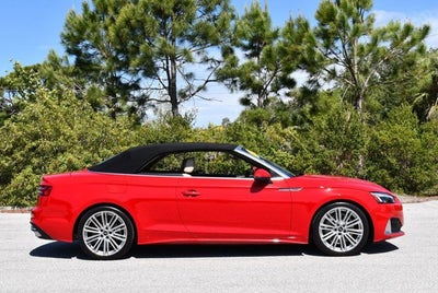 2022 Audi A5 Cabriolet Premium Plus 45 TFSI quattro W/Bang & Olufsen 3D Sound System