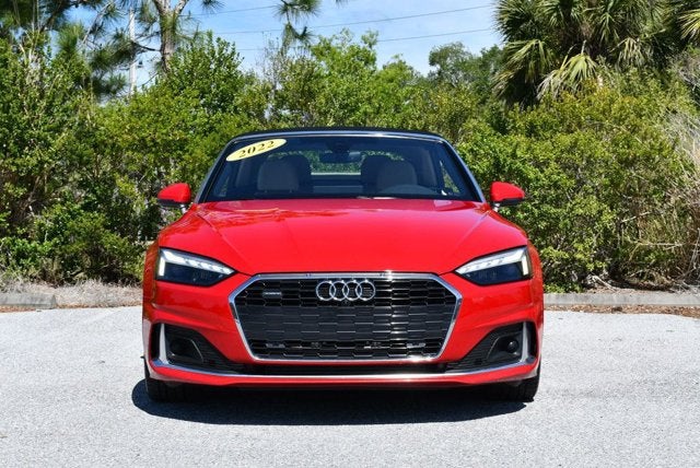 2022 Audi A5 Cabriolet Premium Plus 45 TFSI quattro W/Bang & Olufsen 3D Sound System