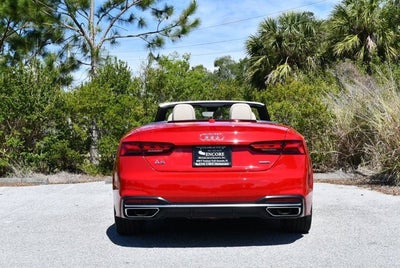 2022 Audi A5 Cabriolet Premium Plus 45 TFSI quattro W/Bang & Olufsen 3D Sound System