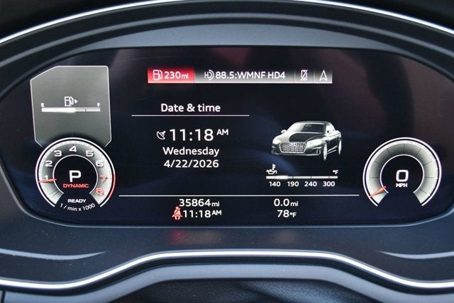 2022 Audi A5 Cabriolet Premium Plus 45 TFSI quattro W/Bang & Olufsen 3D Sound System
