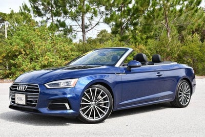 2018 Audi A5 Cabriolet 2.0 TFSI Premium Plus W/Luxury and Navigation Packages