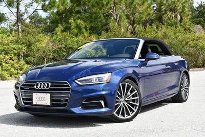 2018 Audi A5 Cabriolet 2.0 TFSI Premium Plus W/Luxury and Navigation Packages