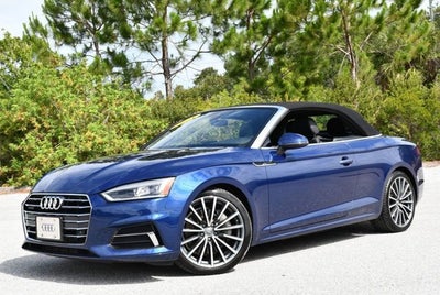 2018 Audi A5 Cabriolet 2.0 TFSI Premium Plus W/Luxury and Navigation Packages