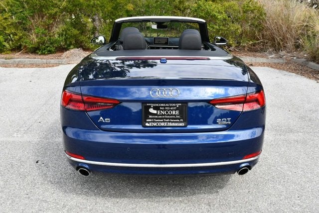 2018 Audi A5 Cabriolet 2.0 TFSI Premium Plus W/Luxury and Navigation Packages