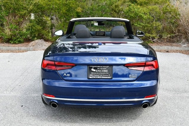 2018 Audi A5 Cabriolet 2.0 TFSI Premium Plus W/Luxury and Navigation Packages