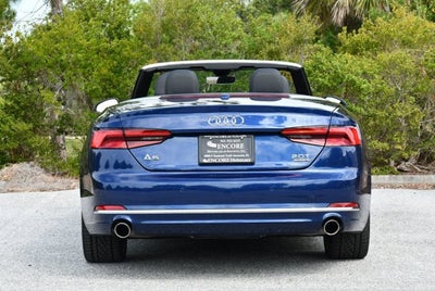 2018 Audi A5 Cabriolet 2.0 TFSI Premium Plus W/Luxury and Navigation Packages