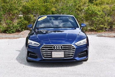2018 Audi A5 Cabriolet 2.0 TFSI Premium Plus W/Luxury and Navigation Packages