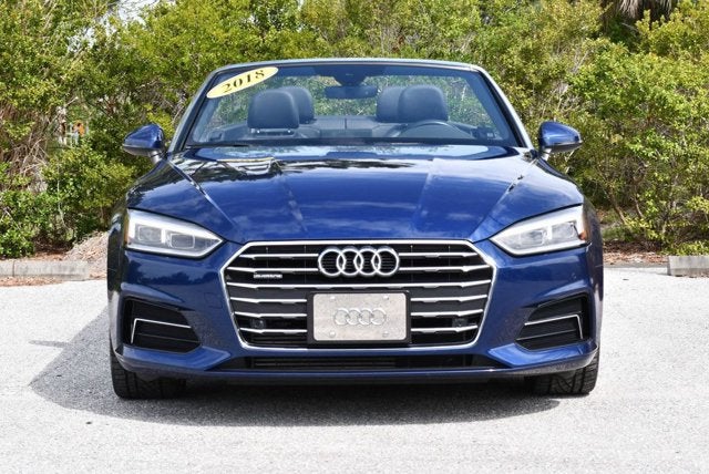2018 Audi A5 Cabriolet 2.0 TFSI Premium Plus W/Luxury and Navigation Packages