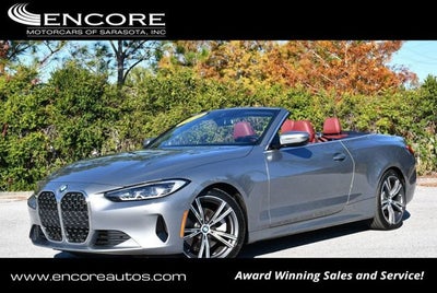 2024 BMW 430i Convertible W/Premium and Parking Assistance Packages 430i