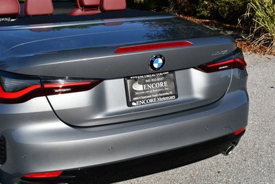 2024 BMW 430i Convertible W/Premium and Parking Assistance Packages 430i