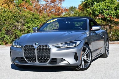 2024 BMW 430i Convertible W/Premium and Parking Assistance Packages 430i